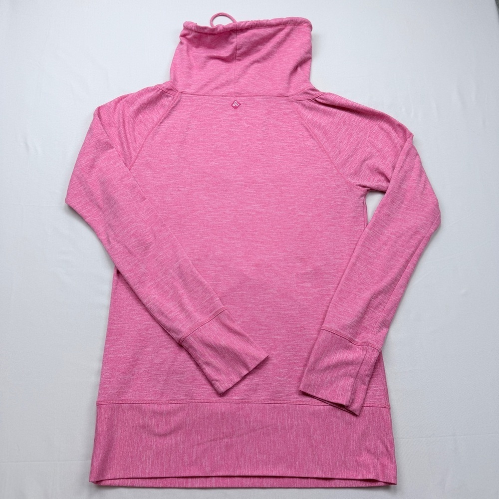 prAna Ember Cowl Hoodie (also referred to as the Ember Pullover), Azalea color - Picture 1 of 8